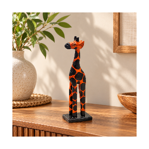 Żyrafa żyrafka 20cm drewniana figurka dekoracja...