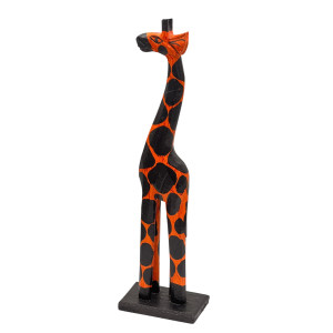 Żyrafa żyrafka 50cm drewniana figurka dekoracja...