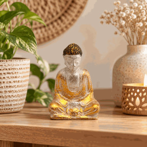 Budda figurka 9 cm Indonezja dekoracja orientalna prezent...