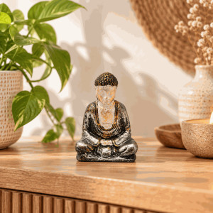 Budda figurka 9 cm Indonezja dekoracja orientalna prezent...