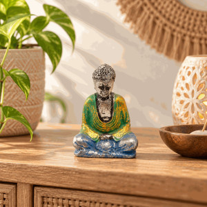 Budda figurka 9 cm Indonezja dekoracja orientalna prezent...