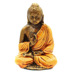 BUDDA ORIENTALNA FIGURKA ŻYWICA INDONEZJA 12CM