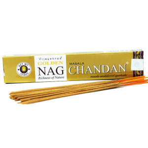 KADZIDŁA NATURALNE GOLDEN NAG CHANDAN SANDAŁ 15G